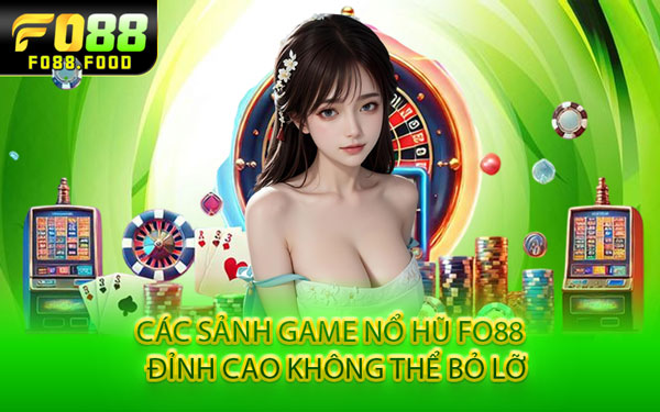 Các Sảnh Game Nổ Hũ Fo88 Đỉnh Cao Không Thể Bỏ Lỡ